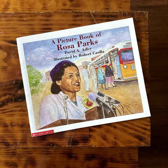 Vintage 2000 A Picture Book Of Rosa Parks Paperback Book - Picture 1 of 8